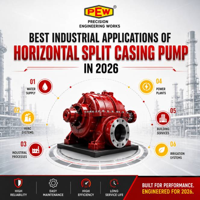 Best Industrial Applications of Horizontal Split Casing Pump in 2026