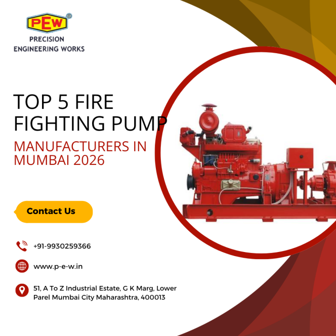 Top 5 Fire Fighting Pump Manufacturers in Mumbai, Maharashtra 2026