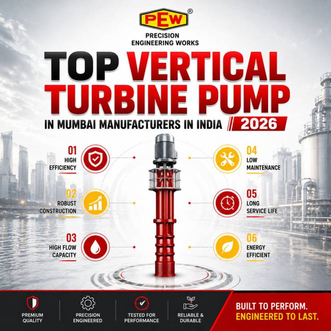 Top Vertical Turbine Pump in Mumbai Manufacturers in India 2026