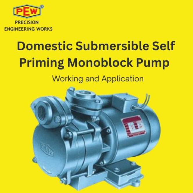 What Is a Domestic Self-Priming Monoblock Pump Working and Applications